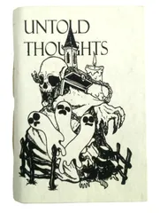 Handmade Paper Journal 'Untold Thoughts': Vintage Diary Notebook (12084)
