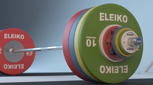 Eleiko IWF Training Bumper Plates – 360 Fitness Superstore