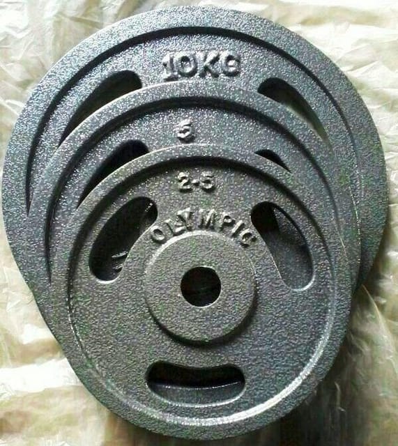 Cast Iron Barbell Weight Plates Olympic