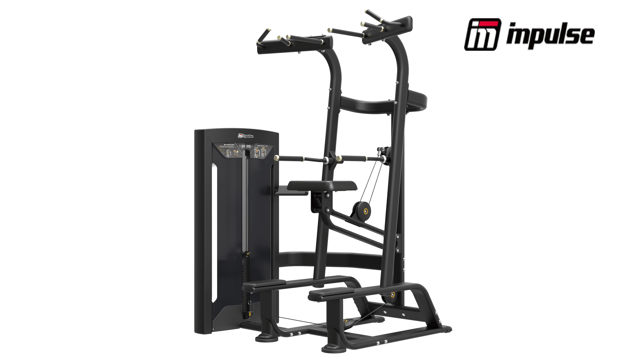 IMPULSE FITNESS FE9720 WEIGHT ASSISTED CHIN/DIP COMBO