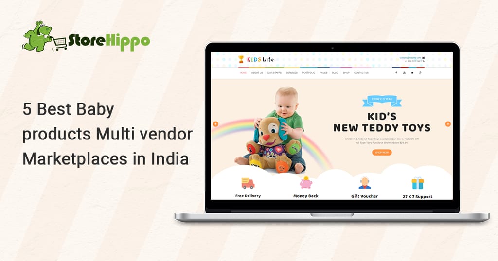 Top 5 Baby Products Multi Vendor Marketplaces in India
