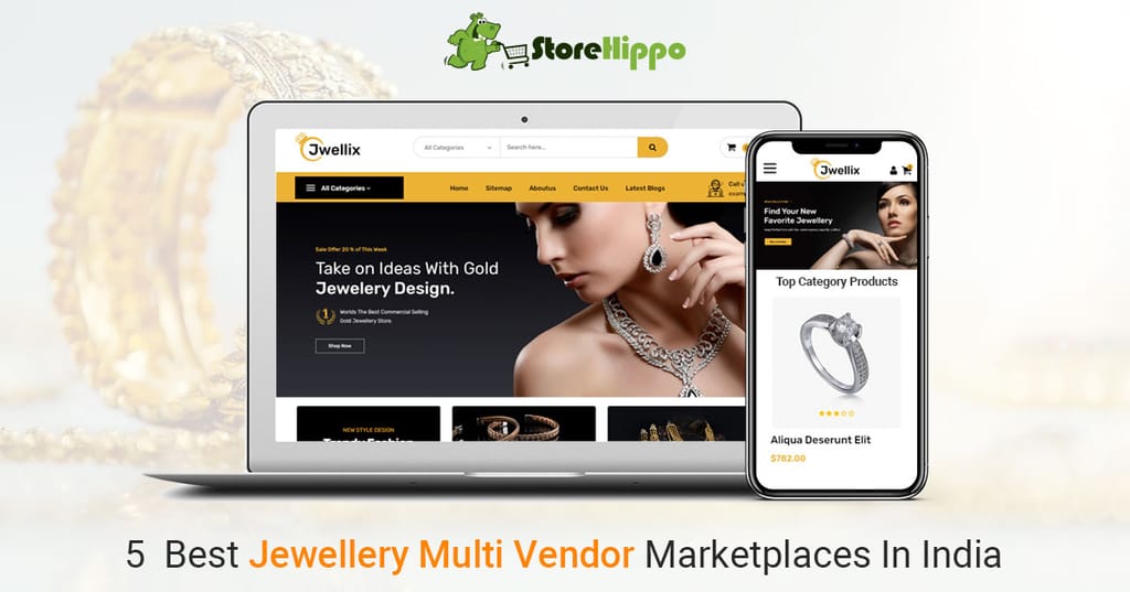 Top 5 jewellery multi vendor marketplaces in India