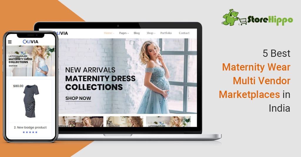 Top 5 maternity wear multi vendor marketplaces in India