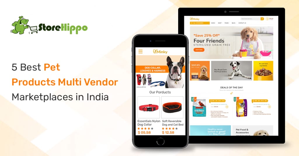 Top 5 Pet Products Multi Vendor Marketplaces in India
