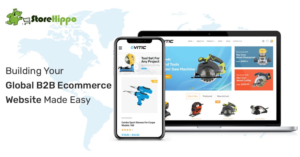 How to create a B2B ecommerce website for global markets
