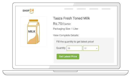 Homepage of an online FMCG store depicting inventory based quick commerce model made possible with StoreHippo