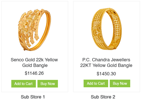 Create multiple sub-stores for selling jewelry online using StoreHippo ecommerce platform.