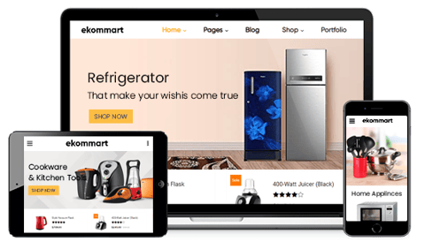 Appliances shop online website