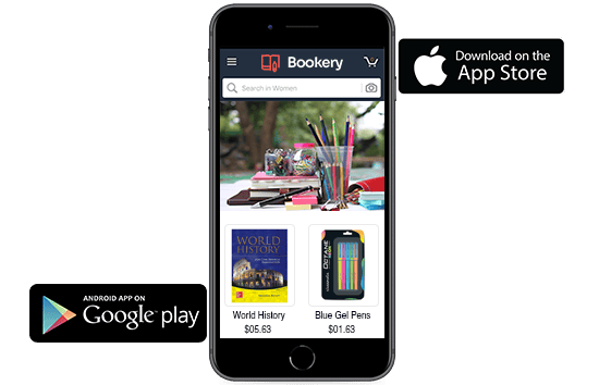 Android and iOS mobile apps for an online books and stationery store, built using StoreHippo ecommerce platform