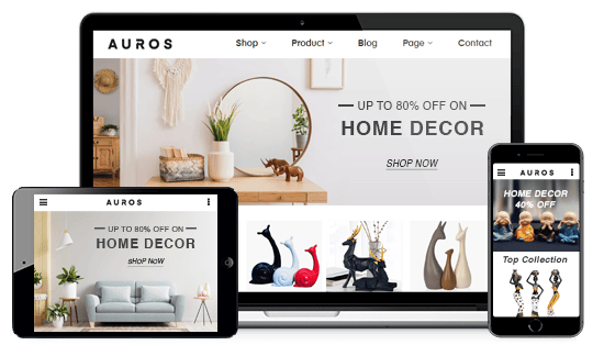 Multi-device optimized online home decor store powered by StoreHippo ecommerce platform.