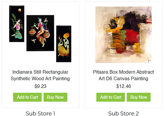 Create multiple sub-stores for online art and paintings business using StoreHippo ecommerce platform