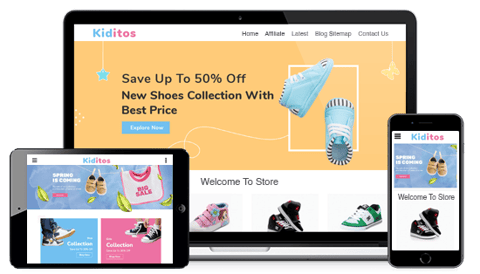 Kids shoes sale online store