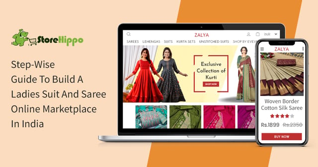 Ladies Saree & Embroidered Saree Online!