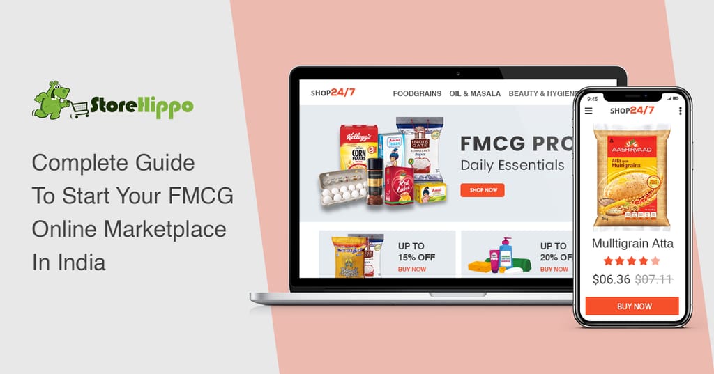 How to start an FMCG online marketplace in India