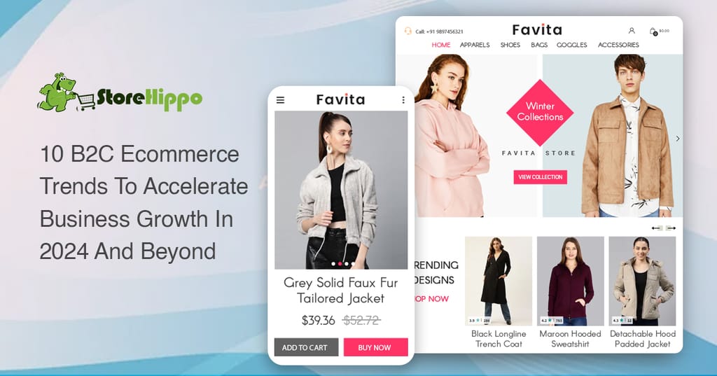 10 Retail (B2C) ecommerce trends to get ahead in 2024 and beyond