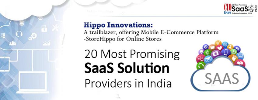 StoreHippo listed in the “20 Most Promising SaaS Solution Providers in India” by CIO Review