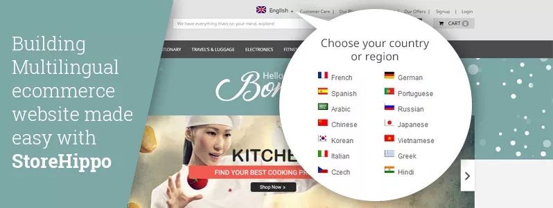 StoreHippo multilingual ecommerce solutions: The shortcut to take your online business to global markets