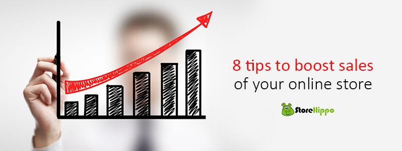 8 tips to boost sales of your online store