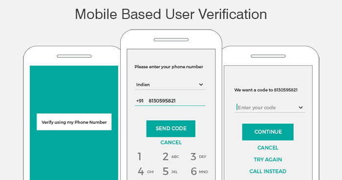 Email and phone user verification