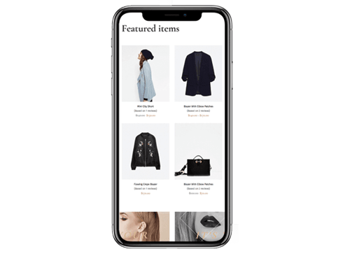 Fashion store mobile site powered by StoreHippo mobile ready B2C ecommerce platform.