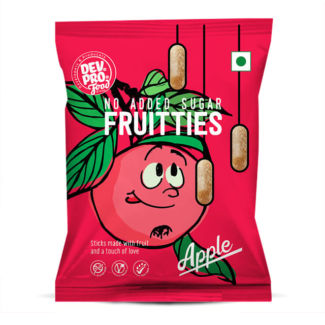 Dev. Pro. No Added Sugar Frutties Apple