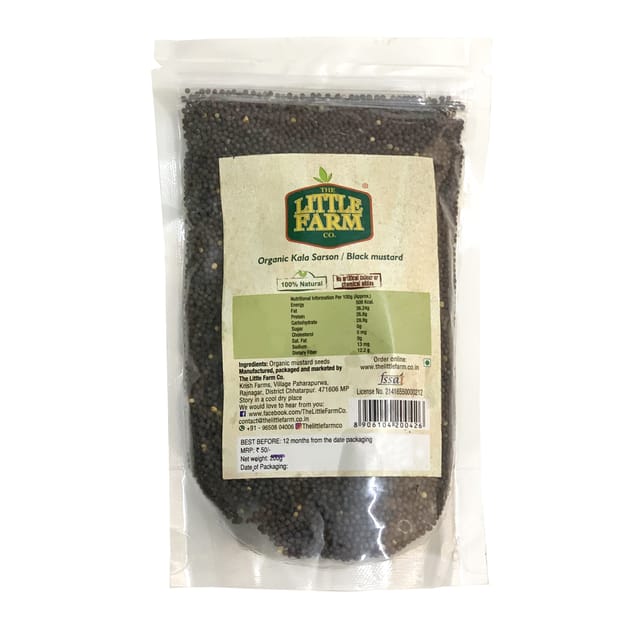 Organic Kala Sarson / Black Mustard