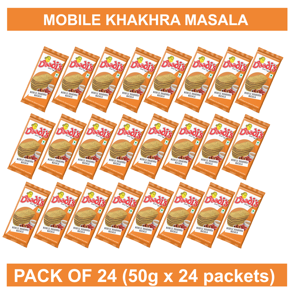 Mobile Khakhra Masala 50g (Pack Of 24)