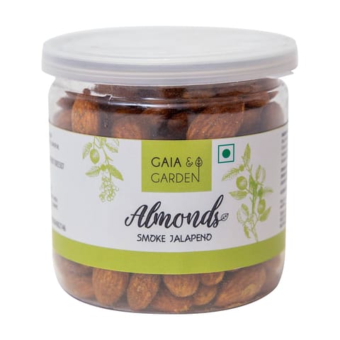 Smoke Jalapeno Almond 200g - Gaia & Garden