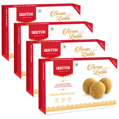 Besan Laddu - Indiyum | Indian Sweets 200gm