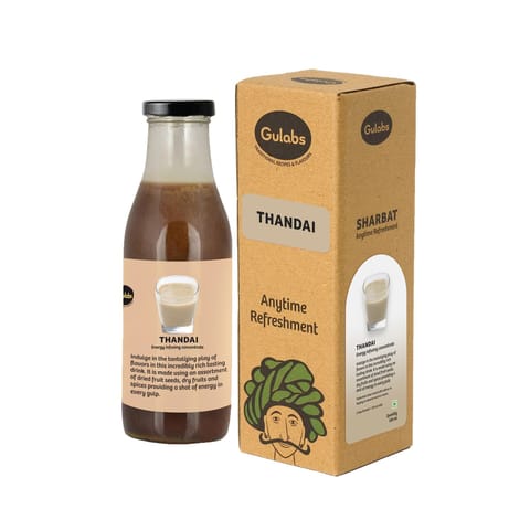 Gulabs 100% Natural Thandai (500 ml)