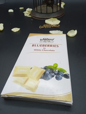 Blueberry Belgian White Chocolate Bar