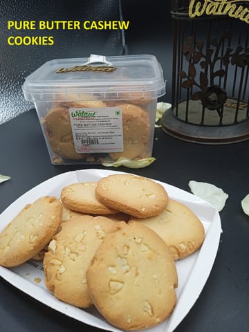 Pure Butter Cashew Cookies