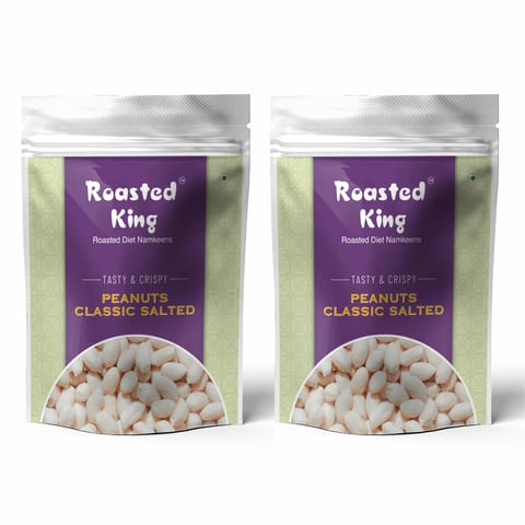 Peanuts Roasted Classic Salted - Pack Of 2 , 150Gm Each