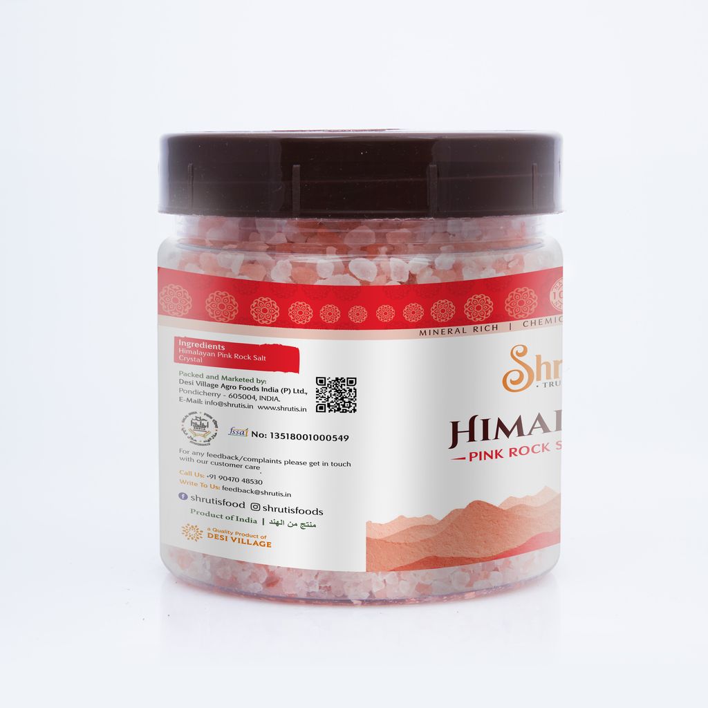 Himalayan Pink Salt Crystal Jar