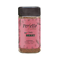 Berry Flavoured Instant Coffee - Perfetto Special Box of 1 Jar