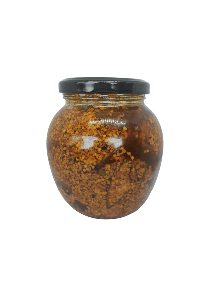 Bittergourd And Mango Mix Pickle In Matka Jar