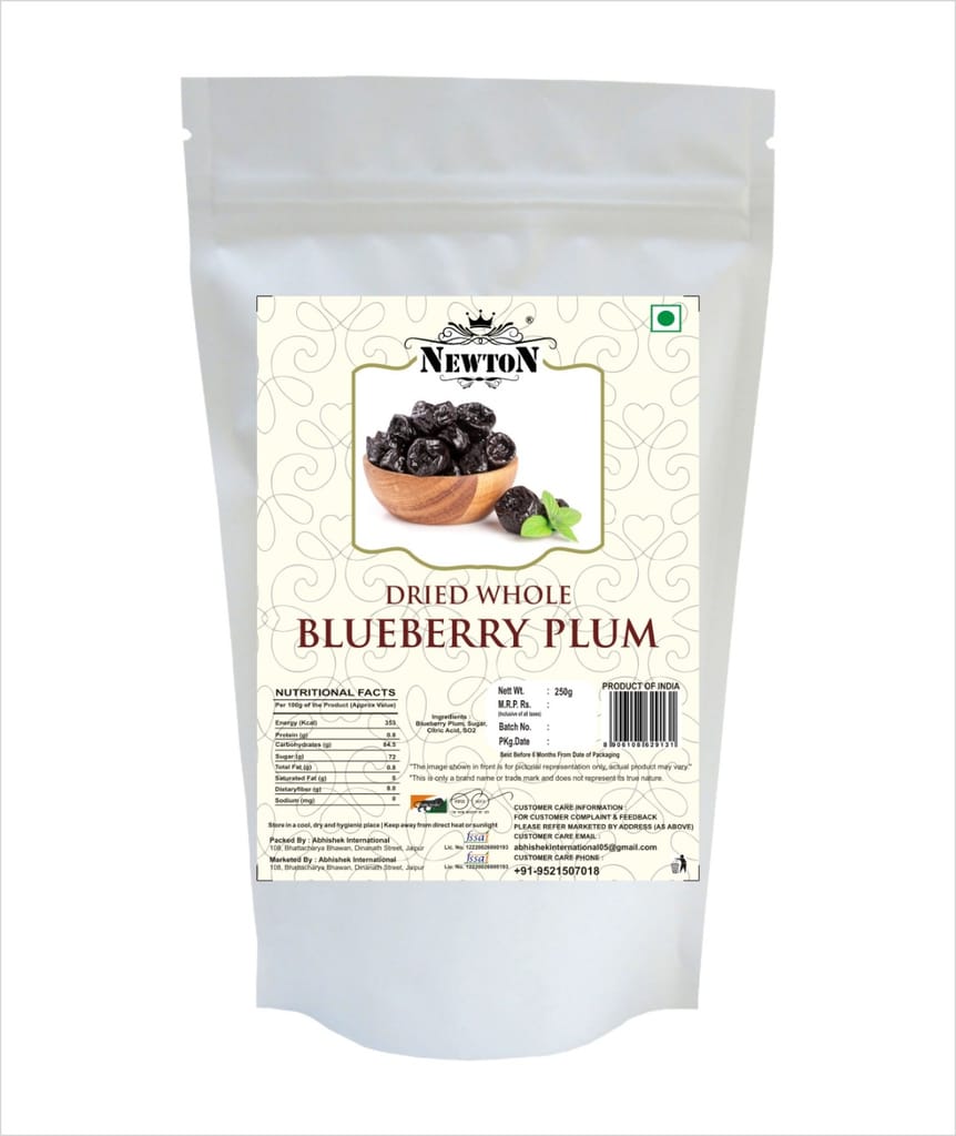 Dried Whole Blueberry Plum