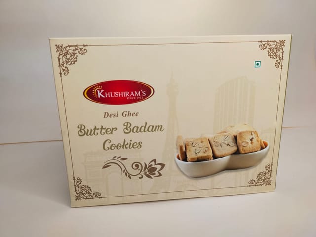 Butter Badam Cookies