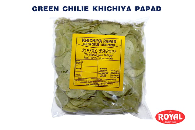 Green Chilly Khichiya