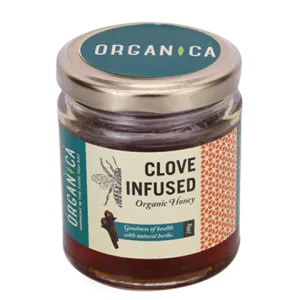 Clove Infused Organic Honey