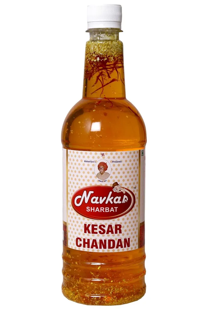 Navkar Kesar Chandan / Saffron Sandalwood Syrup Sharbat