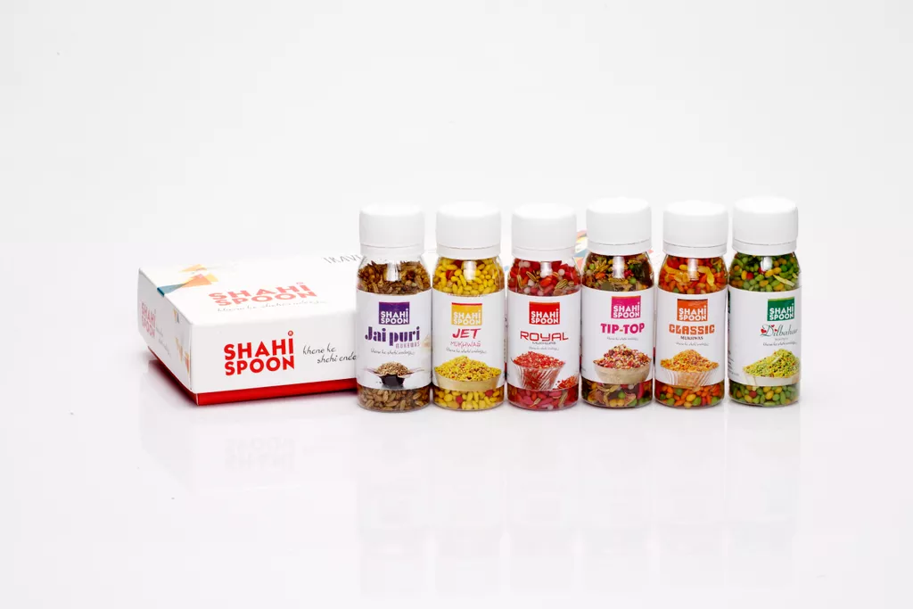 Mukhwas Saunf Combo Travel Pack (Pack of 6 Bottles)
