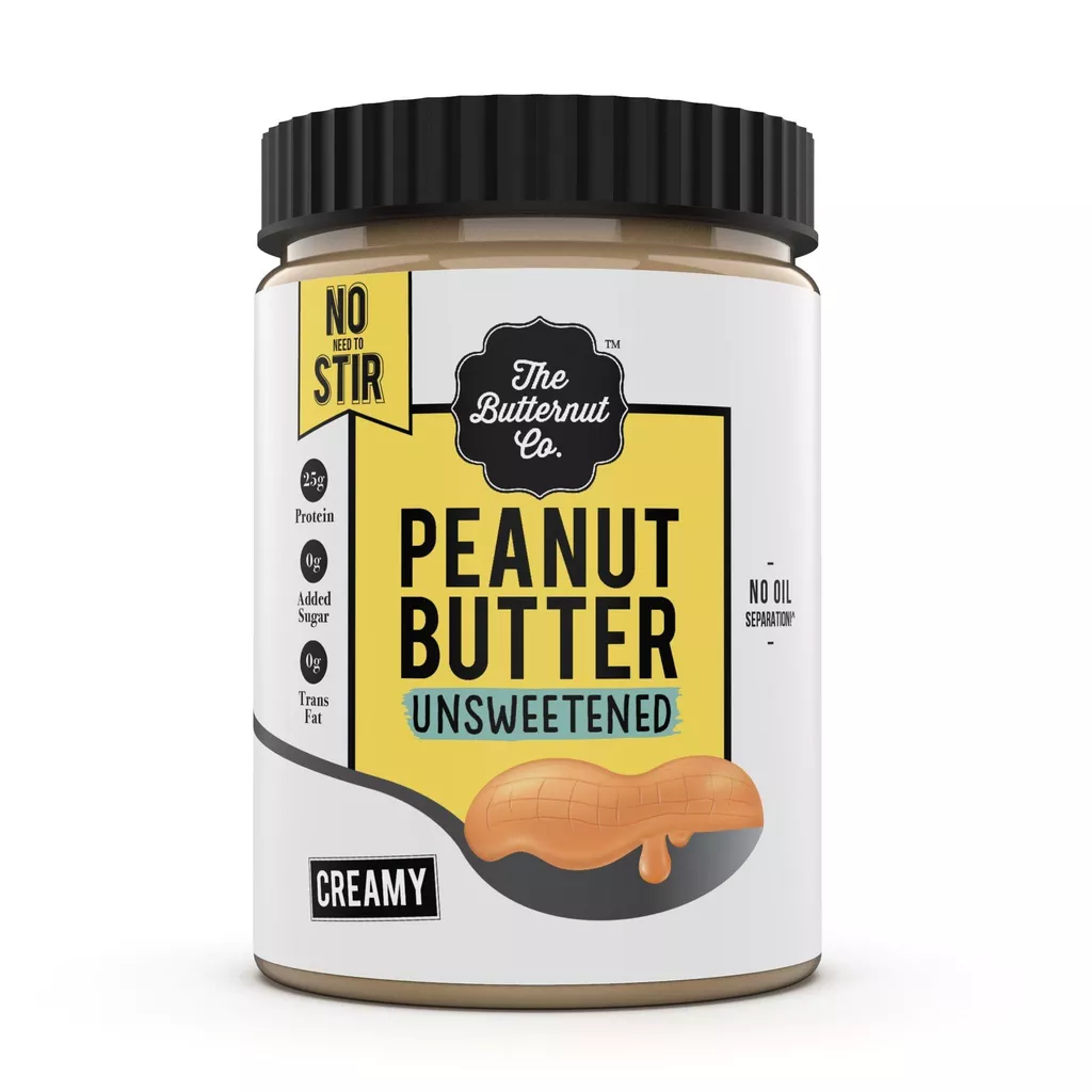 No Stir Unsweetened Peanut Butter Creamy