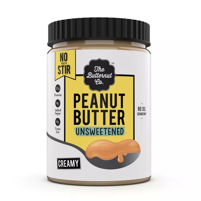 No Stir Unsweetened Peanut Butter Creamy