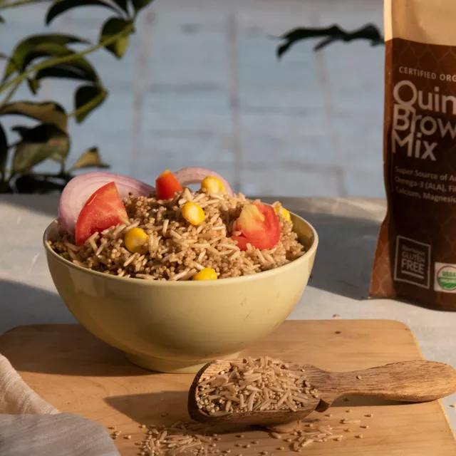 Quinoa with Brown Rice Mix