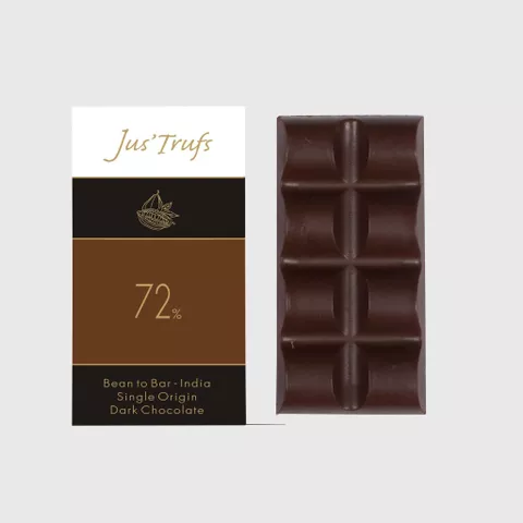 Artisanal 72% Dark Chocolate Bar