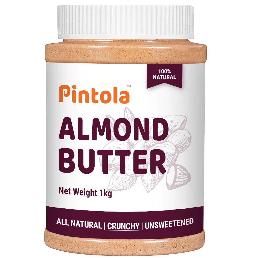 All Natural Almond Butter (Crunchy) (Unsweetened)