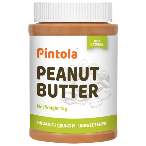 Organic All Natural Peanut Butter (Crunchy) (Unsweetened)