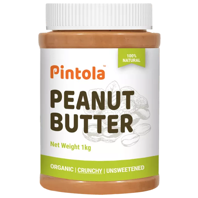 Organic All Natural Peanut Butter (Crunchy) (Unsweetened)