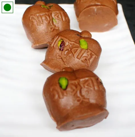 Chocolate Jalbhara Sandesh (Kadapak) | Bengali Sweets